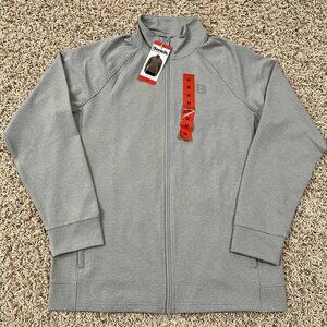 Bench Men’s Moisture Wicking Performance Full Zip Jacket Gray, Size Medium (New)